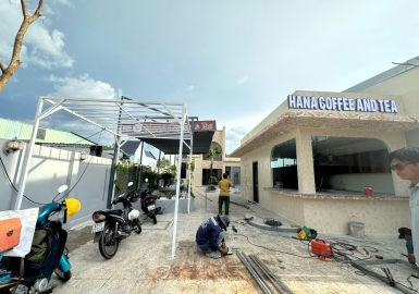 Leecons Thiết Kế Thi Công Công Trình HANA COFFEE Bến Cát Bình Dương