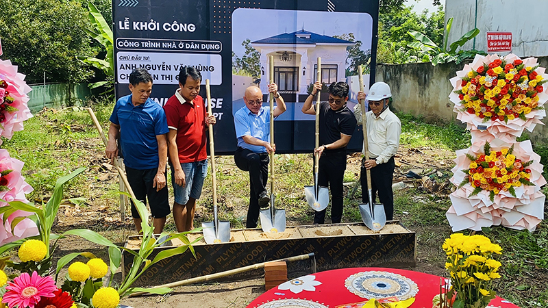 thi công biệt thự phú giáo